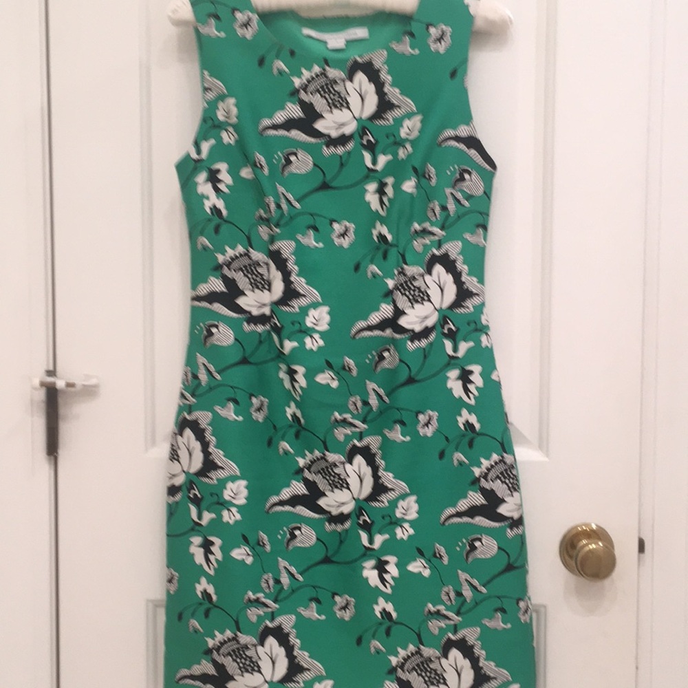 Diane von Furstenberg shift dress.